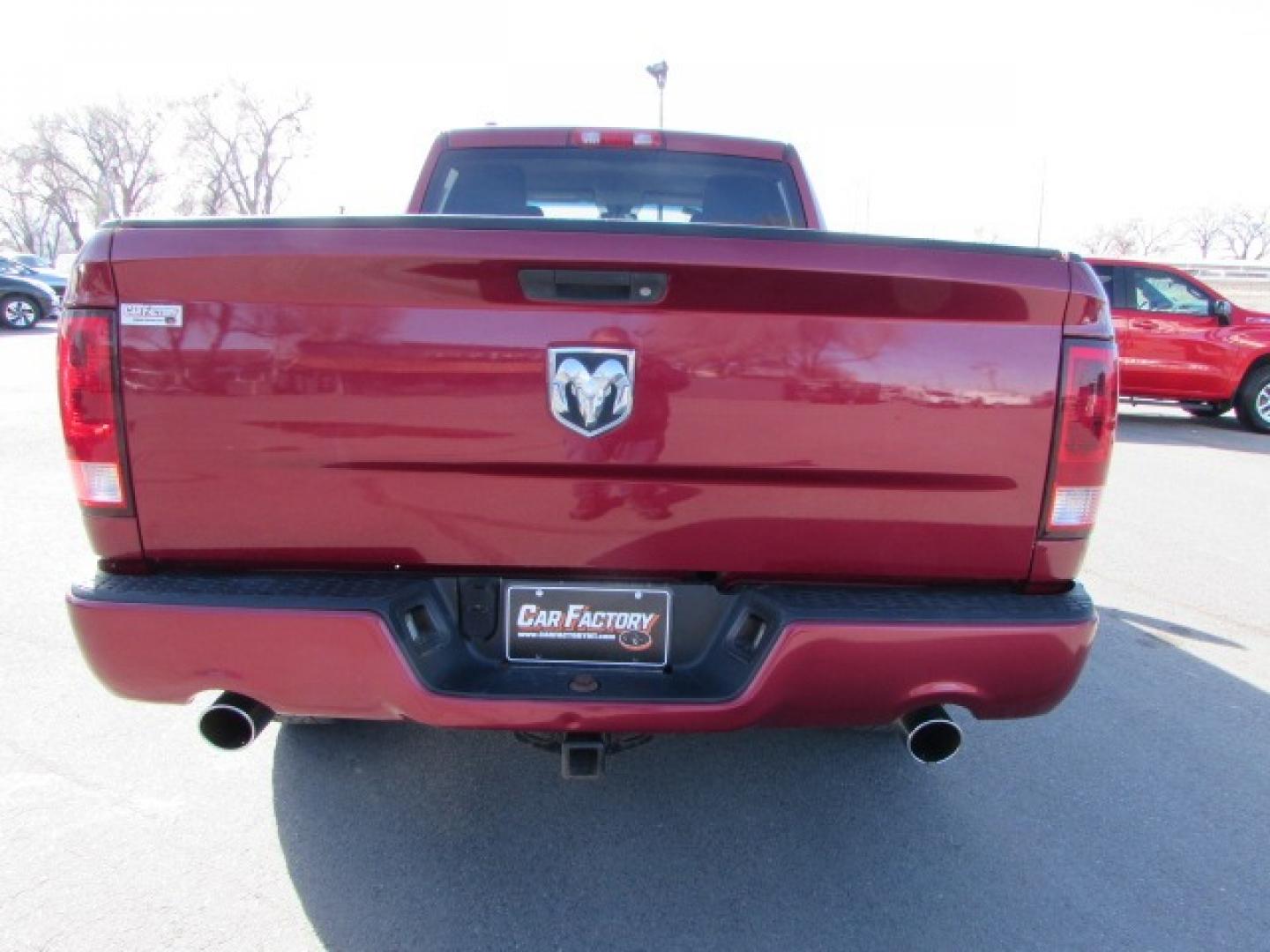 2013 Red /Gray RAM 1500 Express (1C6RR7FT0DS) with an 5.7 Hemi V8 engine engine, 6 speed automatic transmission, located at 4562 State Avenue, Billings, MT, 59101, (406) 896-9833, 45.769516, -108.526772 - Photo#2